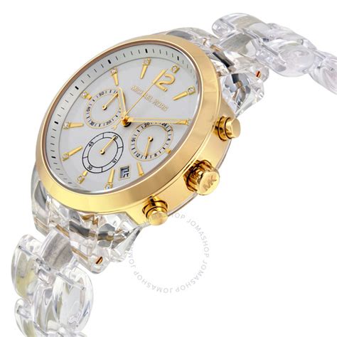 Michael Kors Audrina Chronograph White Dial Ladies 